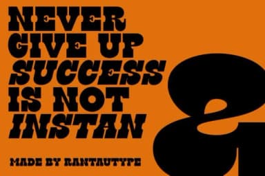 Ratego by RantauType — Slab Serif Font — thumbnail 2