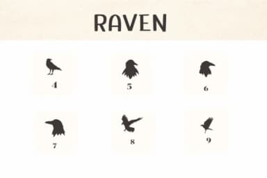 Raven by Ketsarin — Dingbats Font — thumbnail 4