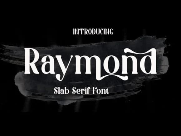 Raymond by Canden Meutuah — Slab Serif Font