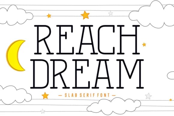 Reach Dream by Jasm (7NTypes) — Slab Serif Font