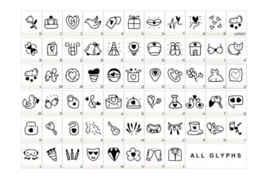 Really Love by YandiDesigns — Dingbats Font — thumbnail 2