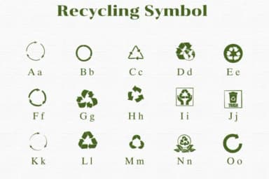 Recycling Symbol by Nongyao — Dingbats Font — thumbnail 2