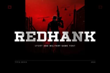 Redhank by Typia Nesia — Slab Serif Font — thumbnail 1