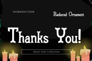 Reduced Ornament by Wow Magic — Slab Serif Font — thumbnail 3