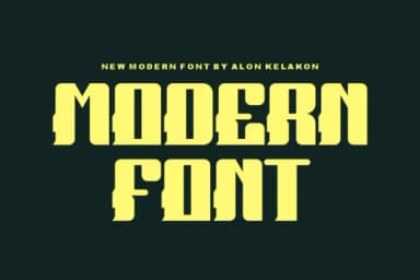 Regyman by alonkelakon — Slab Serif Font — thumbnail 2