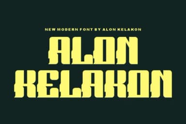 Regyman by alonkelakon — Slab Serif Font — thumbnail 3