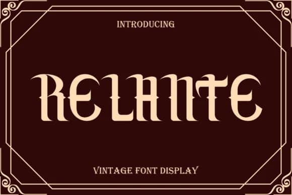 Relante by prayoga_std — Slab Serif Font