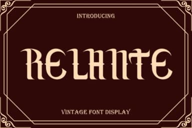 Relante by prayoga_std — Slab Serif Font — thumbnail 2