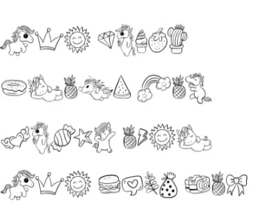 Relax Summer by Sirinart — Dingbats Font — thumbnail 8