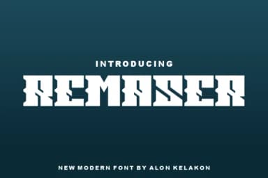 Remaser by alonkelakon — Slab Serif Font — thumbnail 1