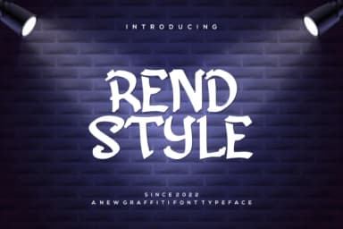 Rendstyle by riotama85 — Slab Serif Font — thumbnail 1