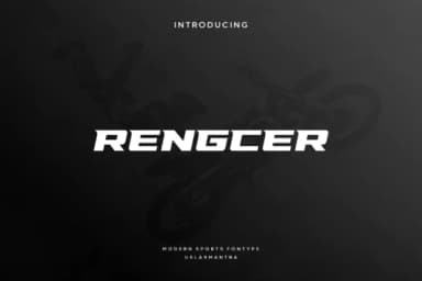 Rengcer by Letterna — Slab Serif Font — thumbnail 1