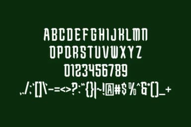 Resgerd by cozzdesign — Slab Serif Font — thumbnail 3