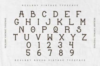 Reslaby by Letterayu — Slab Serif Font — thumbnail 7