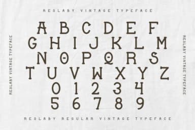 Reslaby by Letterayu — Slab Serif Font — thumbnail 8
