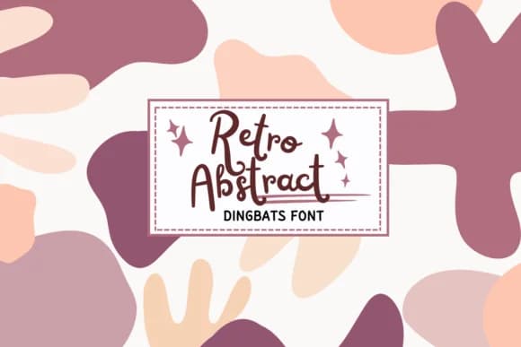 Retro Abstract by PraewDesigns — Dingbats Font