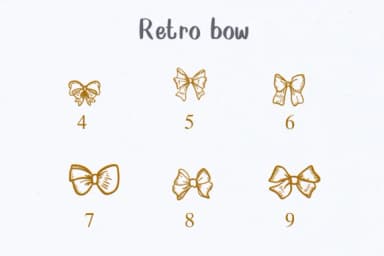 Retro Bow by Nongyao — Dingbats Font — thumbnail 4