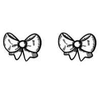 Retro Bow by Nongyao — Dingbats Font — thumbnail 8