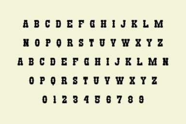 Retro Camera by Nun Sukhwan — Slab Serif Font — thumbnail 2