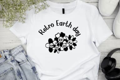 Retro Earth Day by Nongyao — Dingbats Font — thumbnail 5