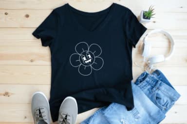 Retro Flower by Sirinart — Dingbats Font — thumbnail 6