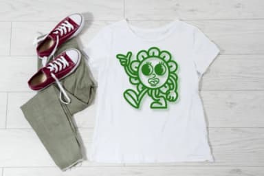 Retro Flower Sunday by Chonada — Dingbats Font — thumbnail 5