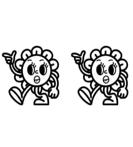 Retro Flower Sunday by Chonada — Dingbats Font — thumbnail 7