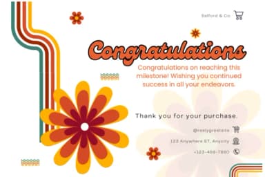 Retro Flower Vintage by PraewDesigns — Dingbats Font — thumbnail 5