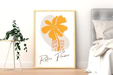 Retro Flowers by Pui Art — Dingbats Font — thumbnail 5