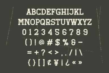 Retro Grade by Rvandtype — Slab Serif Font — thumbnail 4