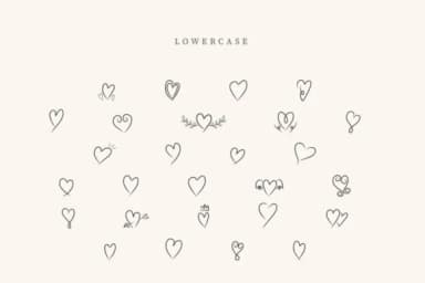 Retro Heart by CraftedType Studio — Dingbats Font — thumbnail 3