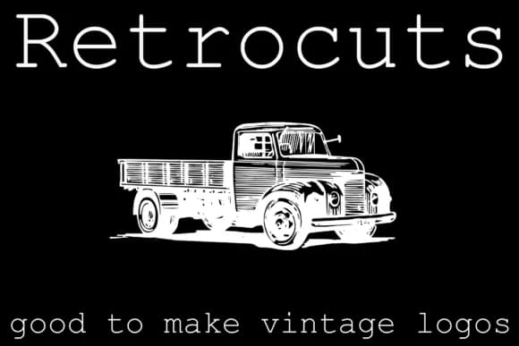 Retrocuts by Intellecta Design — Dingbats Font