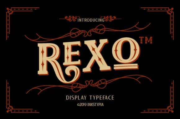 Rexo by inkstypia — Slab Serif Font