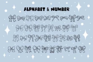 Ribbon by DREAMs Soul G. — Dingbats Font — thumbnail 2