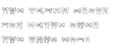 Ribbon by DREAMs Soul G. — Dingbats Font — thumbnail 4
