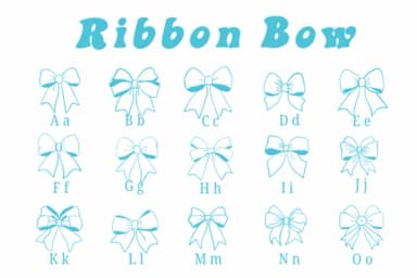 Ribbon Bow by Suphitchaya — Dingbats Font — thumbnail 2