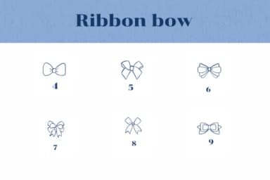 Ribbon Bow by Apiwat Type — Dingbats Font — thumbnail 4