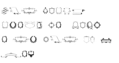 Ribbons by Intellecta Design — Dingbats Font — thumbnail 7