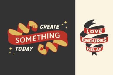 Ribbons Dingbats by Situjuh — Dingbats Font — thumbnail 5