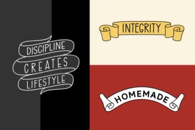 Ribbons Dingbats by Situjuh — Dingbats Font — thumbnail 6