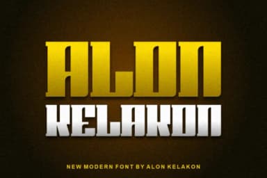 Rider Sangar by alonkelakon — Slab Serif Font — thumbnail 3