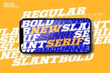 Ridge Cliff by letterhend — Slab Serif Font — thumbnail 8