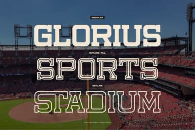 Roaring Tribune by Denustudios — Slab Serif Font — thumbnail 2