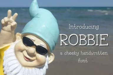 Robbie by Jojo & Bella — Slab Serif Font — thumbnail 1