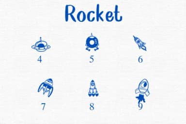 Rocket by Nongyao — Dingbats Font — thumbnail 4