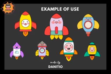 Rockets by danita.kukkai — Dingbats Font — thumbnail 6