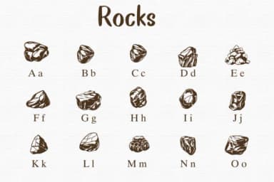 Rocks by Nongyao — Dingbats Font — thumbnail 2