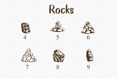 Rocks by Nongyao — Dingbats Font — thumbnail 4