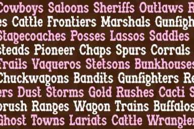 Rodeo Spurs by blushfontco — Slab Serif Font — thumbnail 2