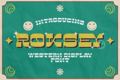 Roksey by Situjuh — Slab Serif Font — thumbnail 1